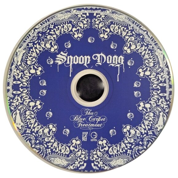 Snoop Dogg Signed Tha Blue Carpet Treatment CD Framed Wall Display JSA Autograph - Picture 4 of 5